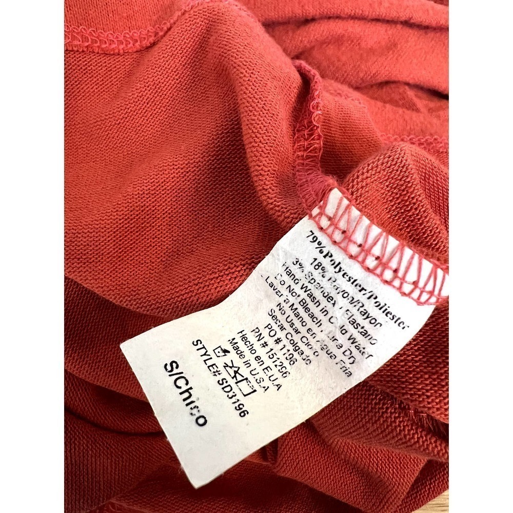 The Sang Off the Shoulder Orange Sweater Dress Small - Picture 4 of 5